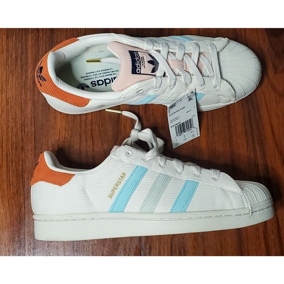 New Unisex Adidas SUPERSTAR Corduroy Shoes/Sneakers S42849 Size Men 6.5 Wmn 7.5 main image 11